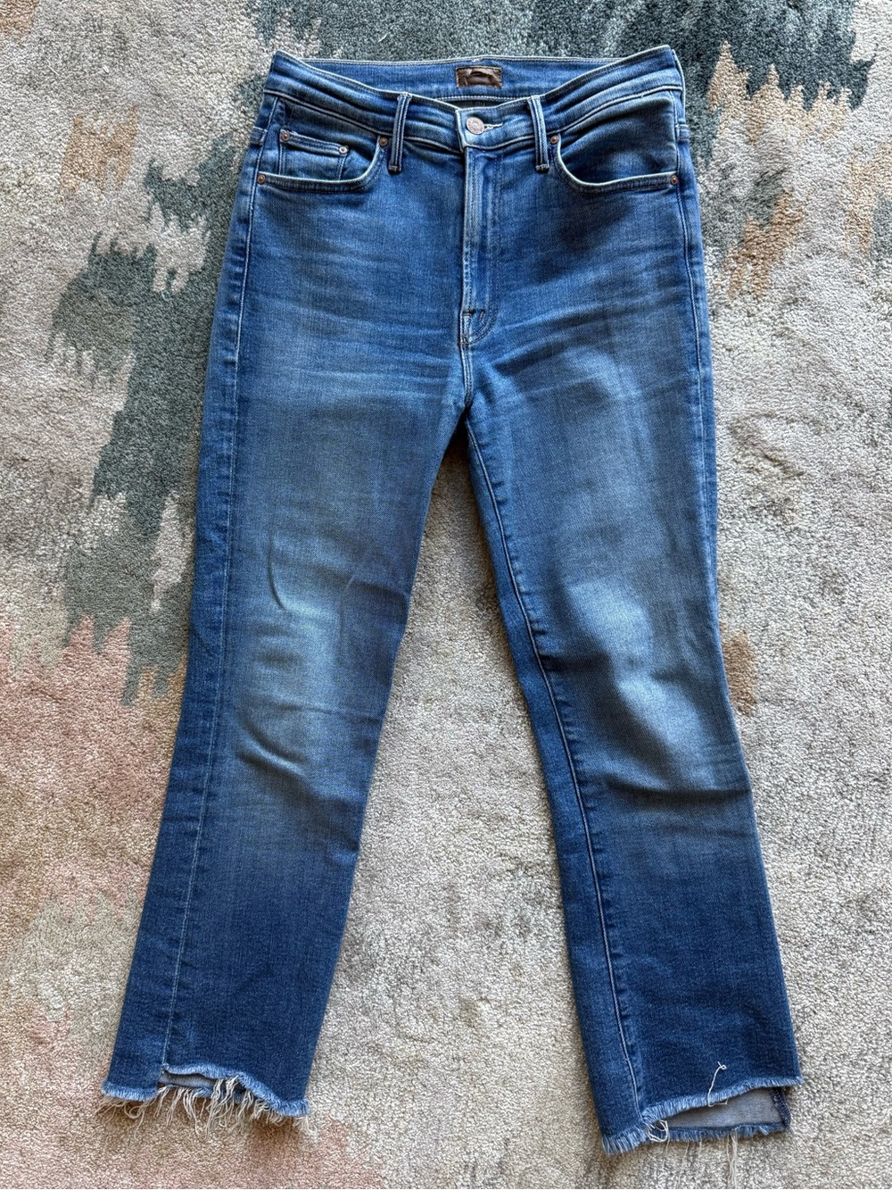 Mother Straight Leg Jean